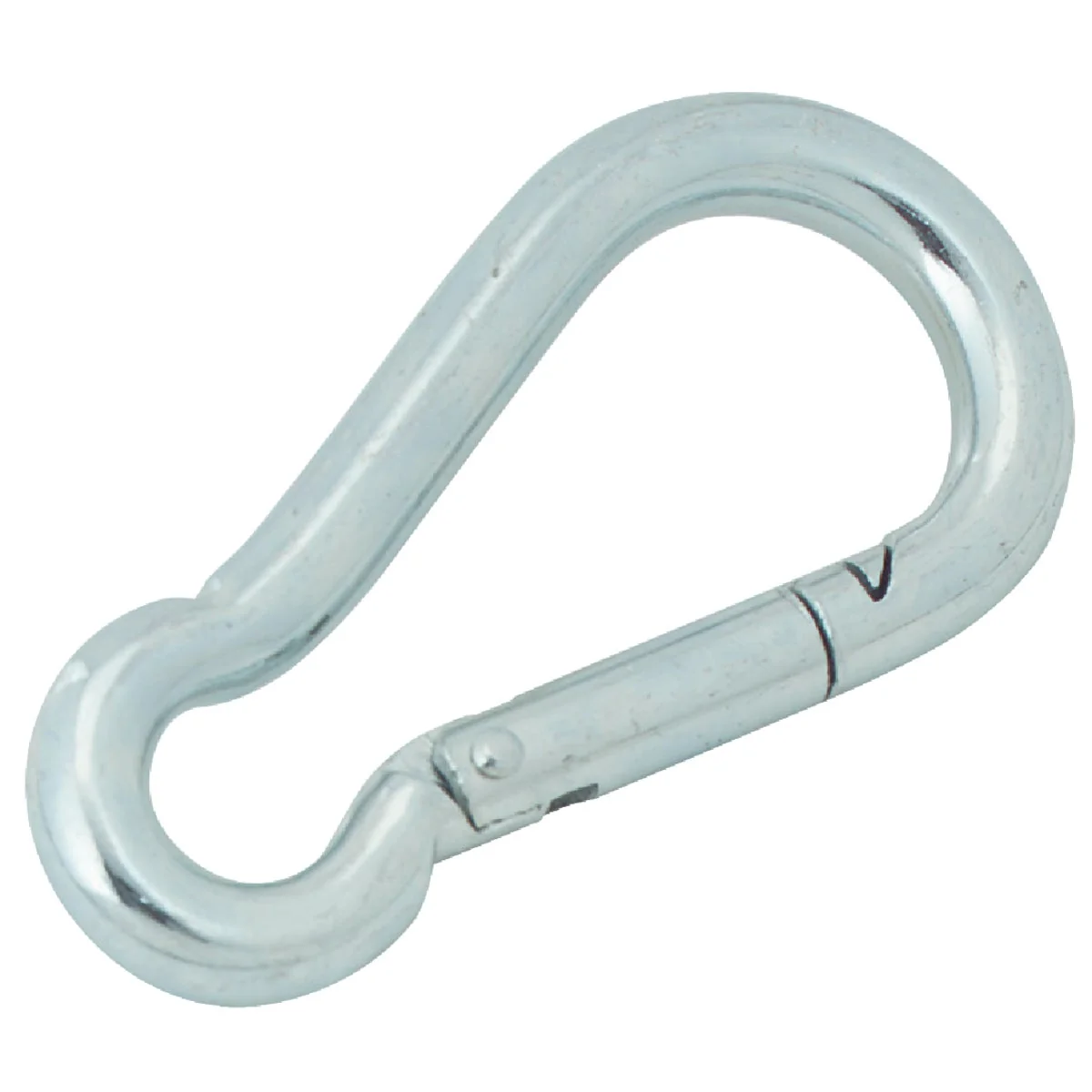 Trendy Campbell 7 16 In. 200 Lb. Load Capacity Zinc-Plated Steel Safety Spring Look All Purpose Snap Professional