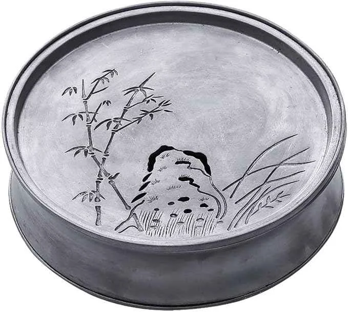 Luxury Tea Set Chinese Style Retro Household Water Storage Dry Tea Tray Small Tea Tray Tea Sea Dry Tea Tray Tea Table Creative Pattern Tray Chinese Tea Set Recyclable