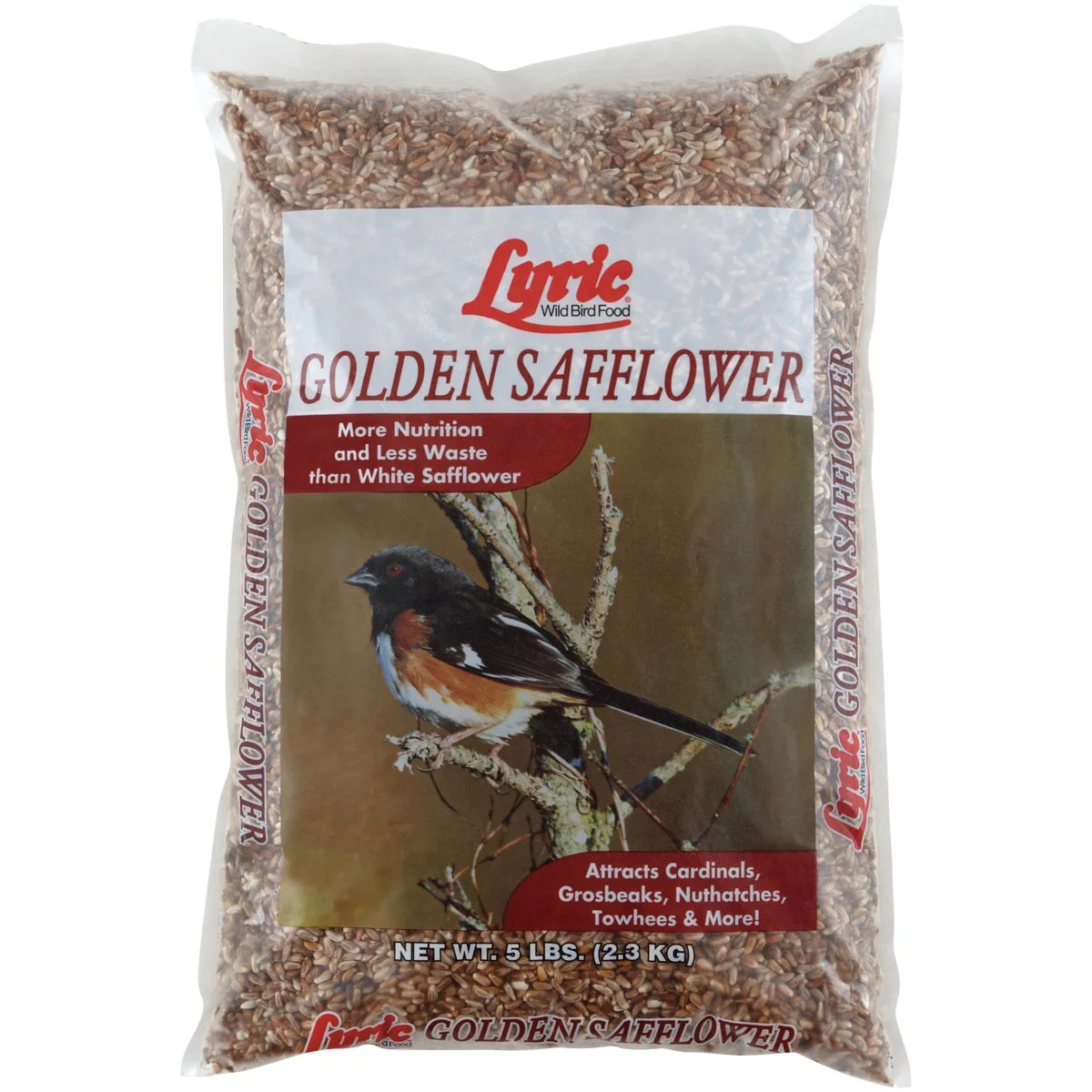 Healthy Lyric 5 Lb. Golden Safflower Wild Bird Seed First-Class