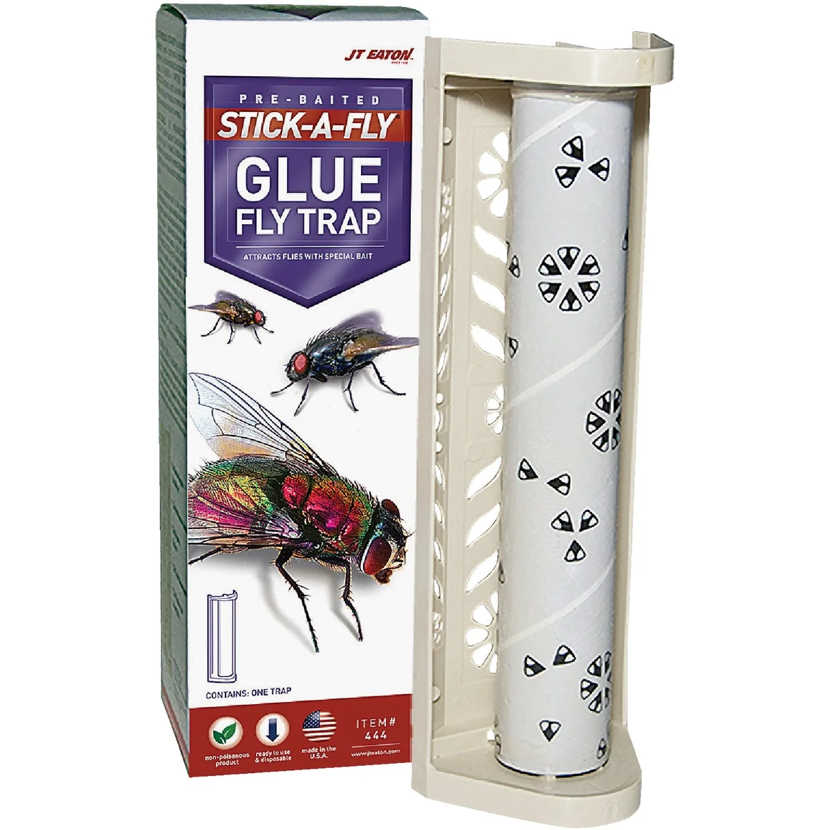 Fast JT Eaton Stick-A-Fly Disposable Indoor Fly Trap Carefully Designed