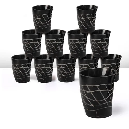 Elite Viking Horn Shot Glasses Set of 12 12 Count Proven