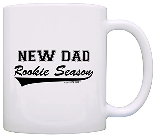 Enhanced New Dad Rookie Season 11oz Coffee Mug Excellent