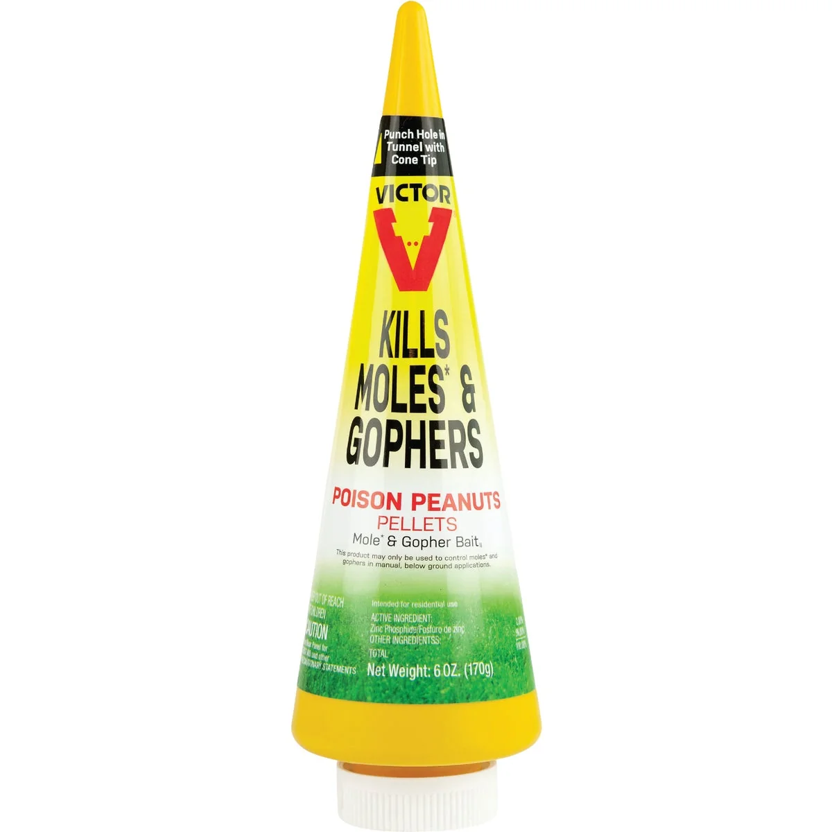 Original Design Victor 6 Oz. Pellets Mole Gopher Killer Long-Lasting