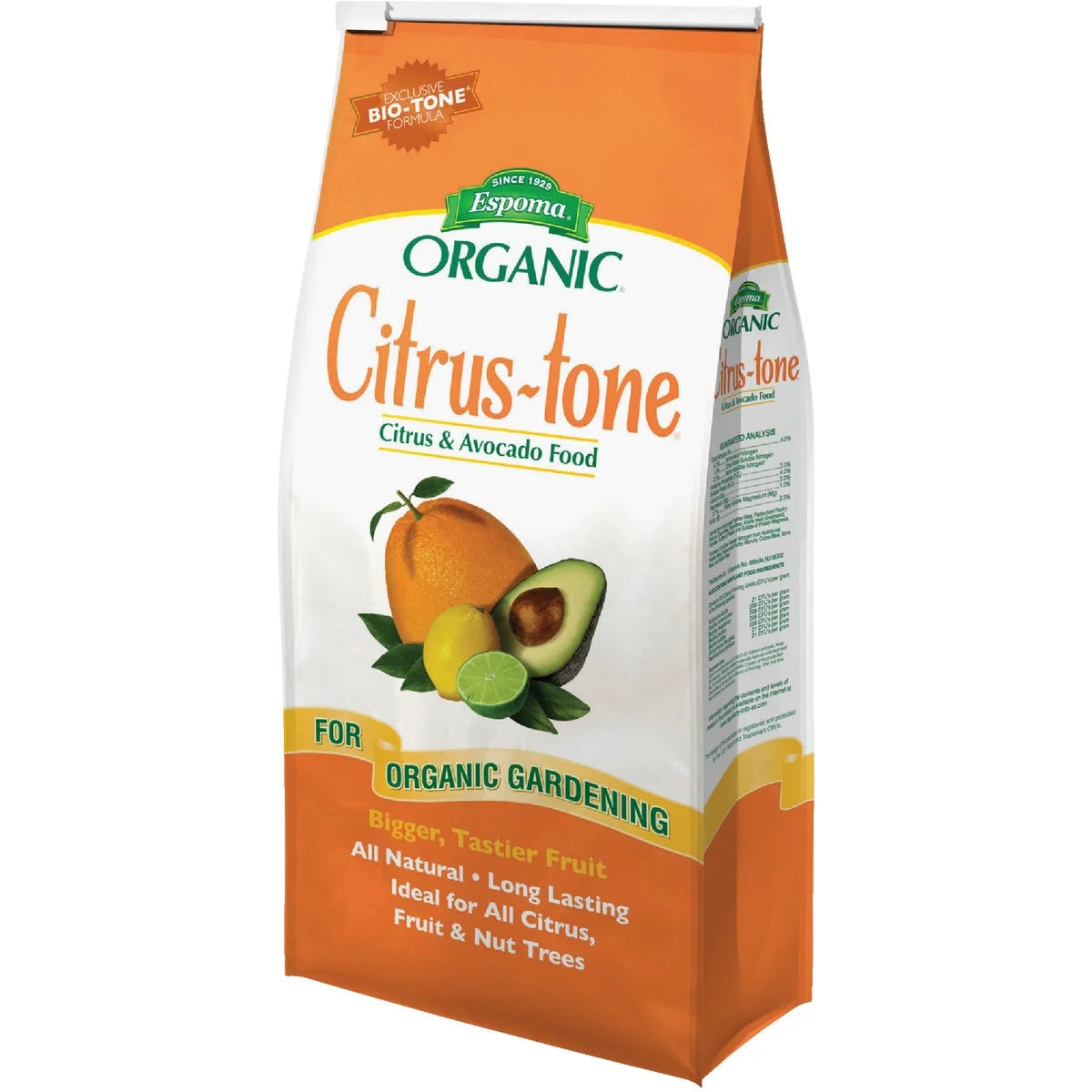 Quality Espoma Organic 18 Lb. 5-2-6 Citrus-tone Dry Plant Food Superior