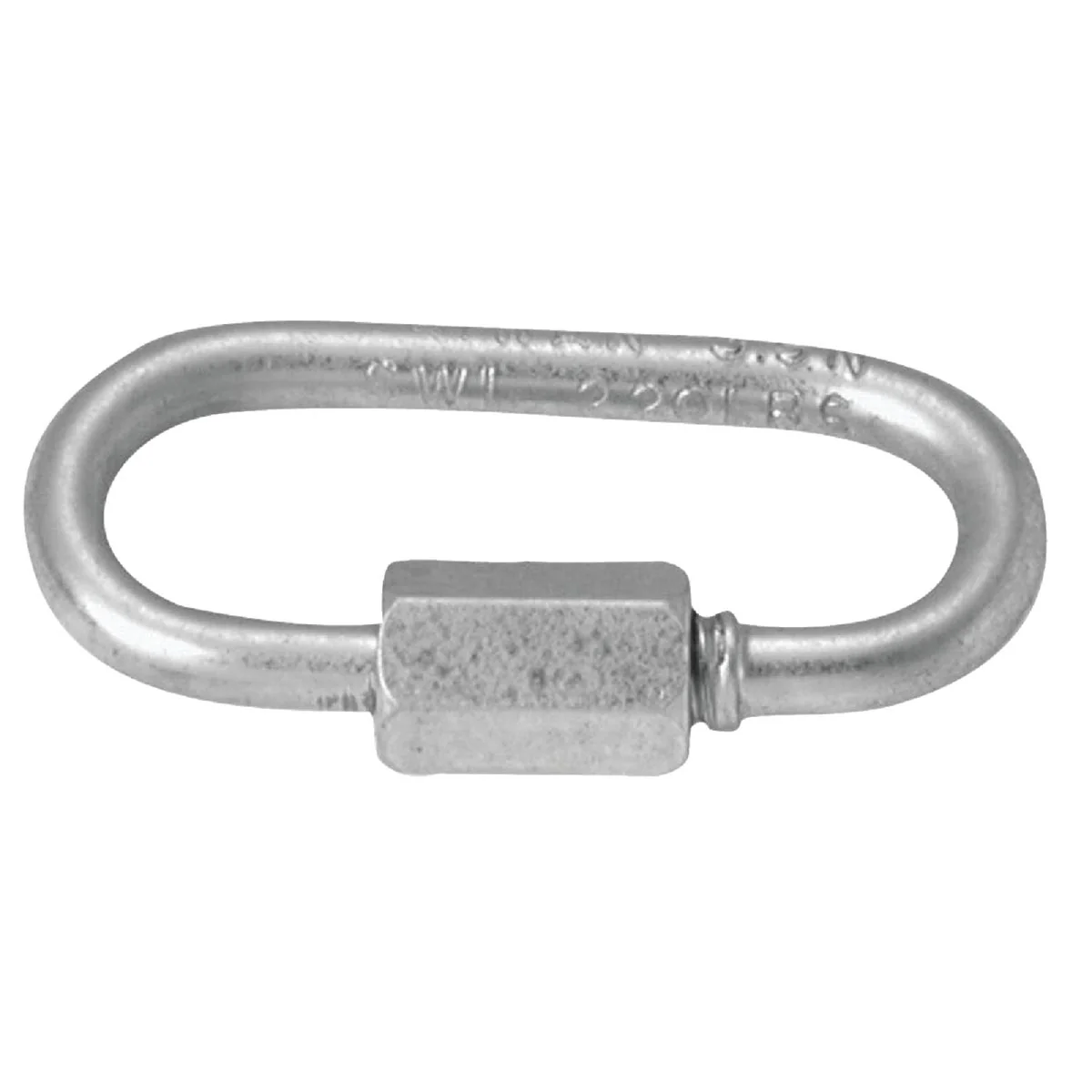 Recyclable Campbell 1 2 In. Zinc-Plated Steel Quick Link Clean