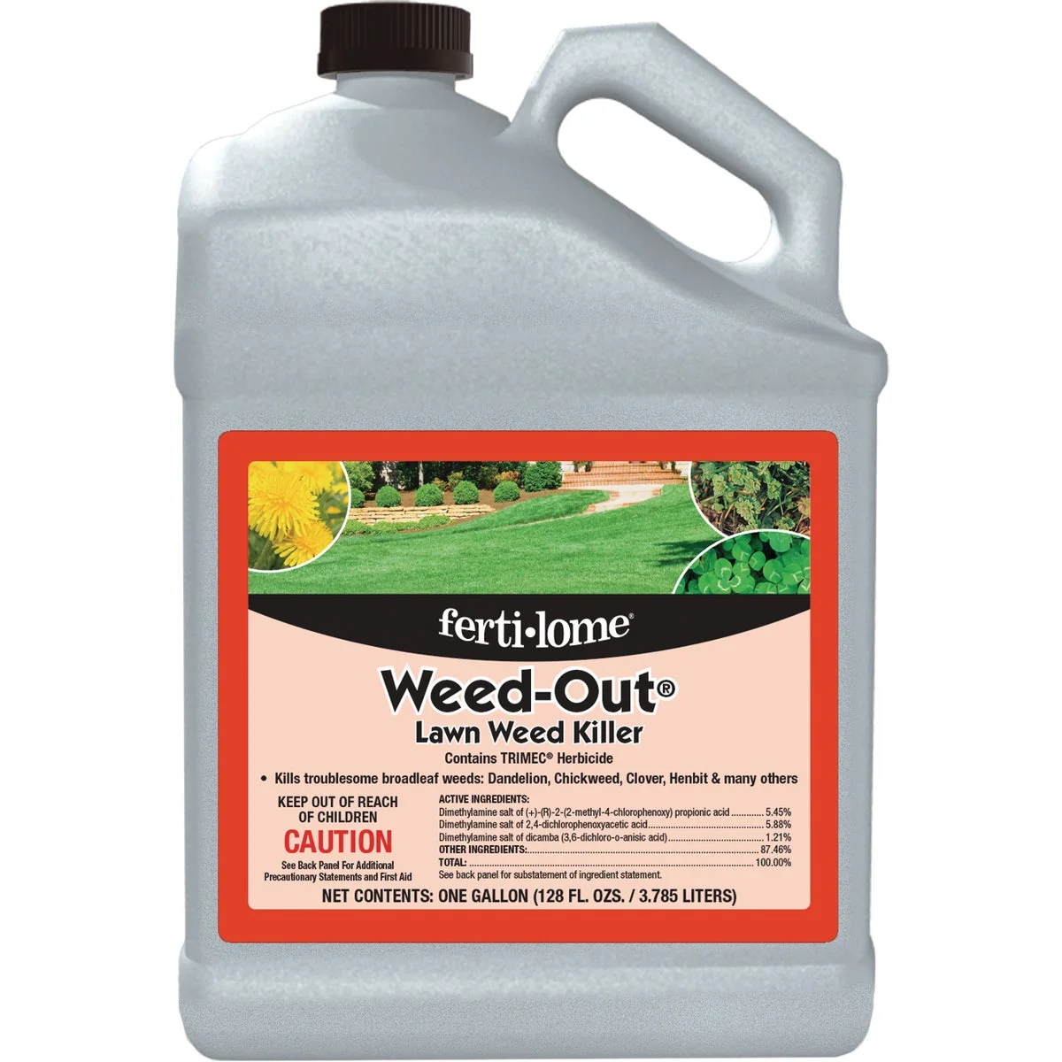 High-Performance Ferti-lome Weed-Out 1 Gal. Concentrate Lawn Weed Killer Environmentally Friendly