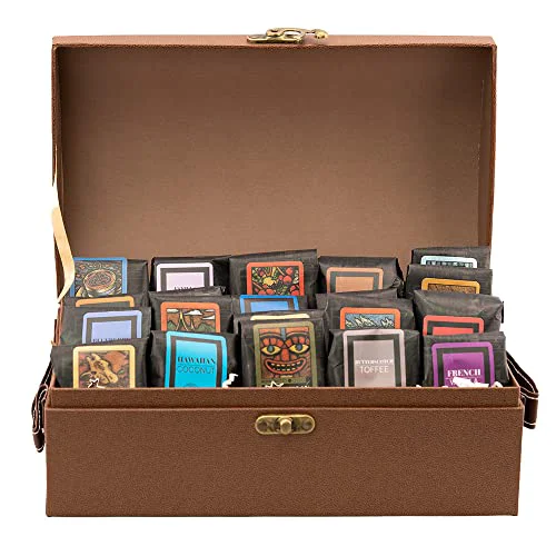 Traditional Coffee Trunk of Samplers 35 Ounce Luxury