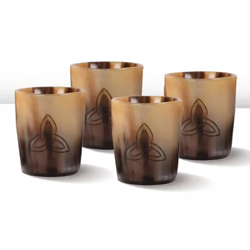 Effective Viking Horn Shot Glasses Set of 4 4 Count Sophisticated