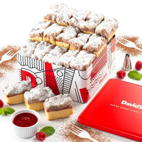 Relaxed Fresh Baked Gourmet Crumb Cake Food Gift Basket Secure