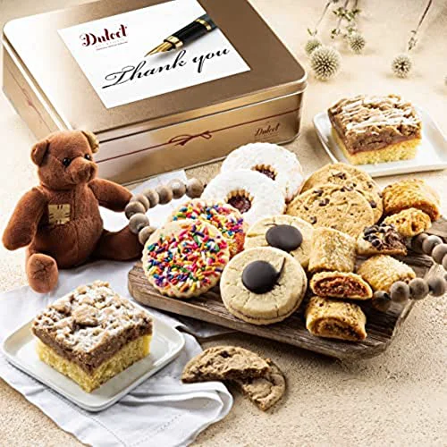 High-Quality Thank You Basket Gourmet Food Gift Baskets Pure