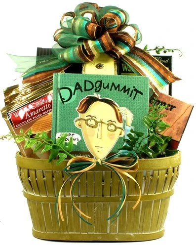 High-End Dadgummit Gift Basket Unique