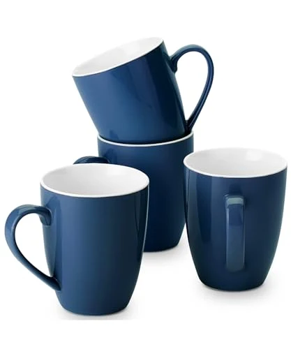 Fine Crafted BTaT Porcelain Coffee Mugs Set 16 Count Soft