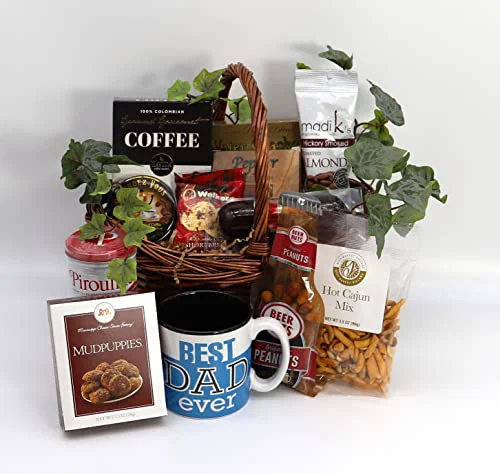 Fine A Great Dad Gift Basket for Dad's Relaxed
