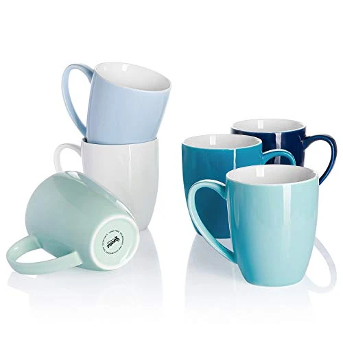 Original Porcelain Coffee Mugs 6 Count Optimized