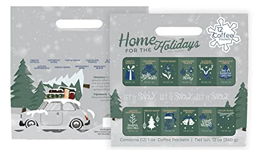 Original Design Christmas Coffee Gift Gourmet Gift Box Set or Sampler 12 Ounce Next-Generation