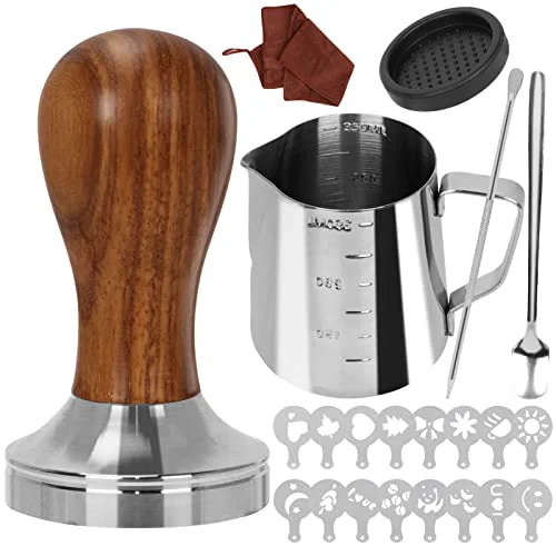Convenient 22 PCS Espresso Tamper Set 51mm Espresso Accessories Kit Barista Kit World-Class
