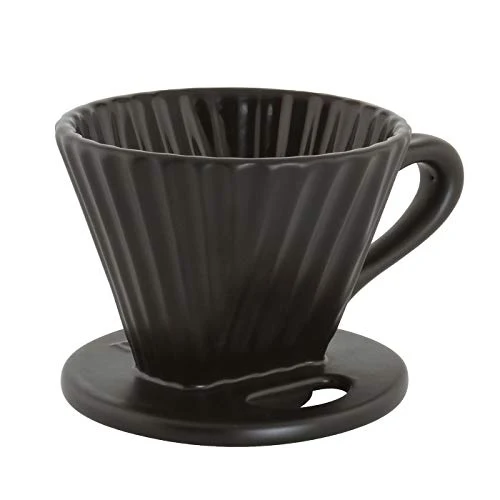 Eco-Friendly Lotus ceramic pour over coffee dripper Reliable