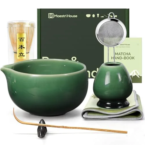 Innovative Matcha Whisk Set 7 Count Eco-Friendly