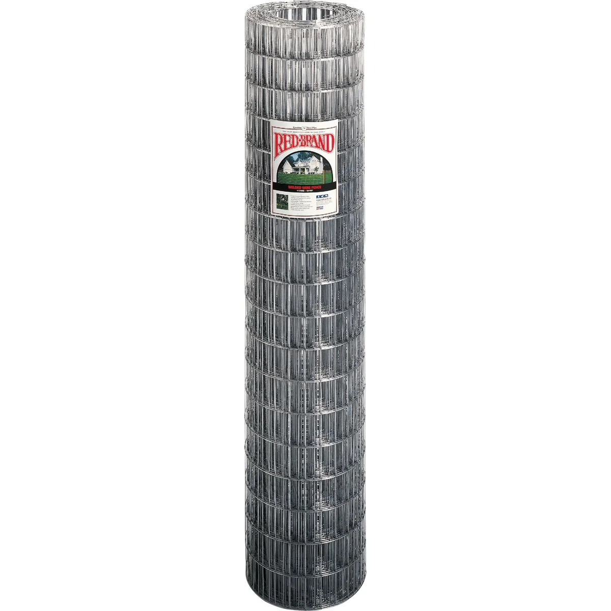 Quality Keystone Red Brand 72 In. H. x 100 Ft. L. 2x4 Welded Wire Utility Fence Breathable