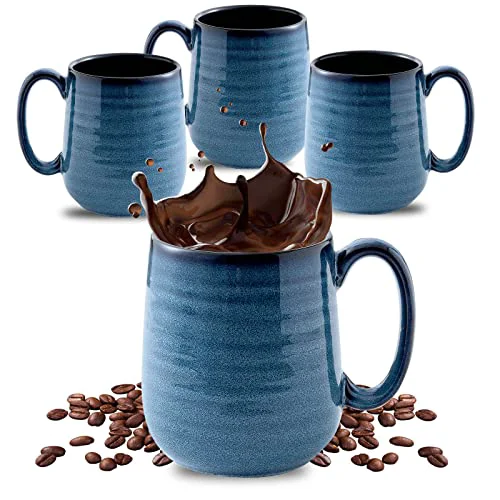 Relaxed Coffee Mugs Set of 4 4 Count Selected