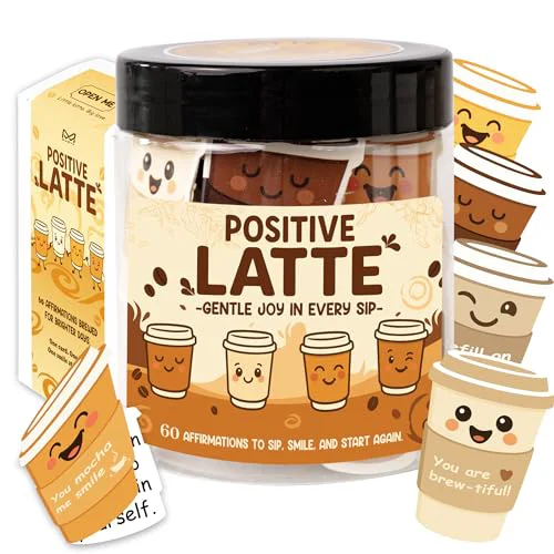 Selected Positive Latte Affirmation Jar Casual