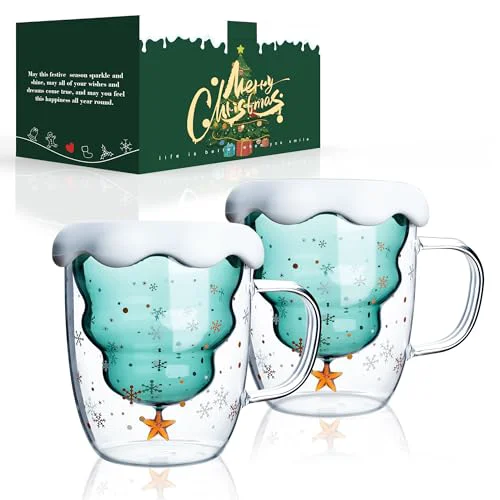High-Grade 2 Pack Christmas Mugs 2 Count Prestigious