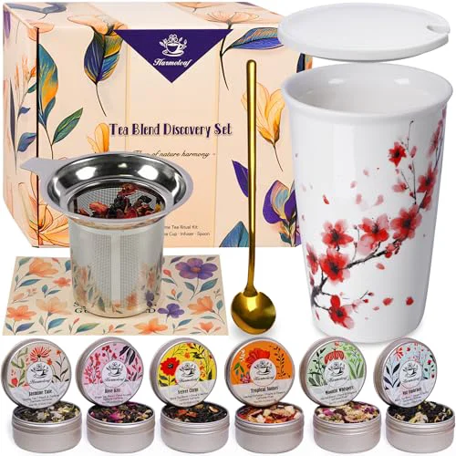 Certified Tea Gift Set for Women 10 Count Secure