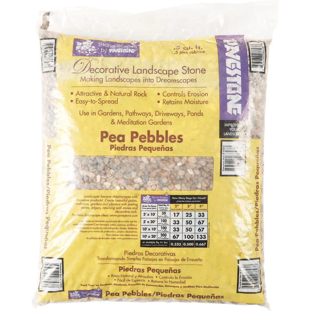 Eco-Friendly Pavestone 0.5 Cu. Ft. 45 Lb. Pea Gravel Selected