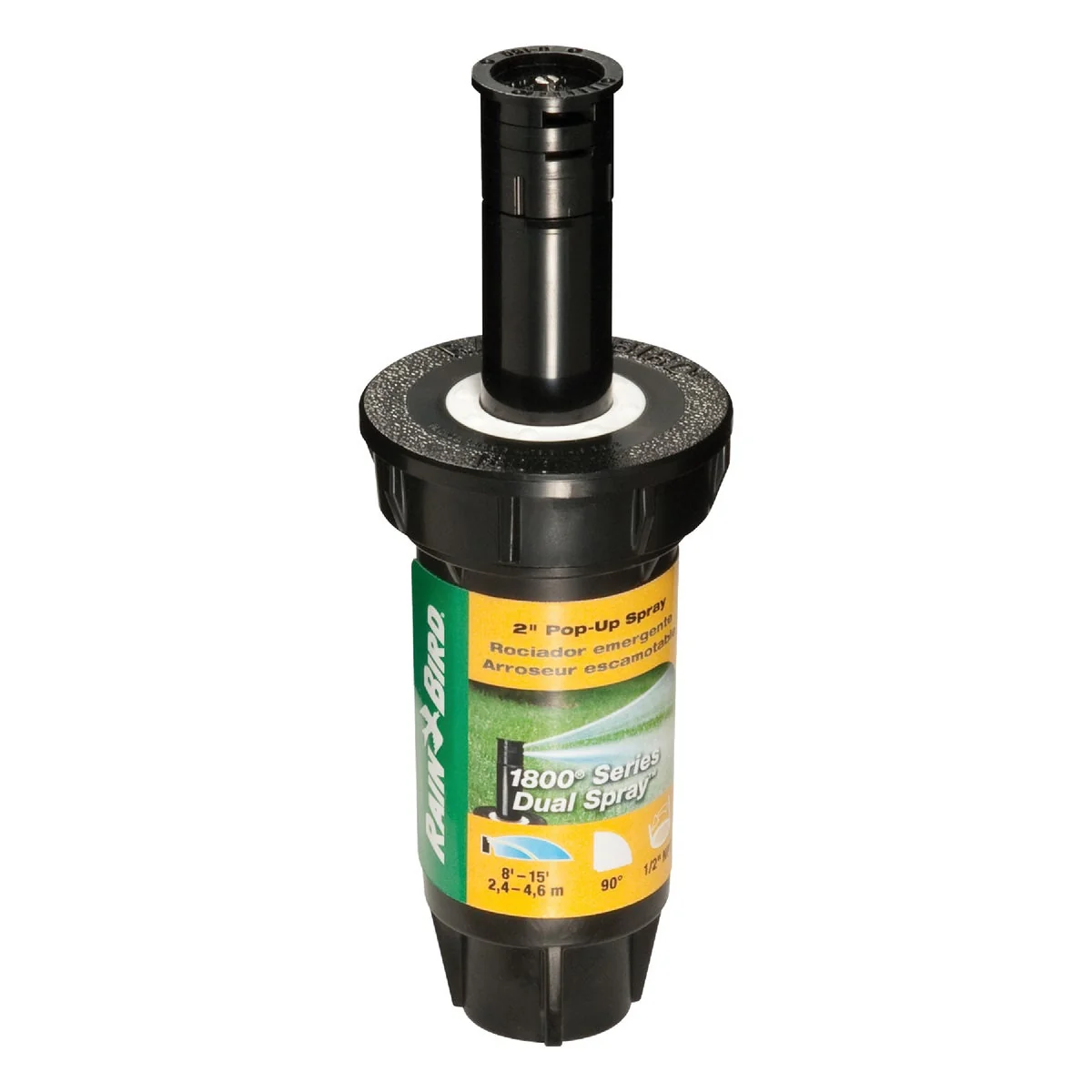 Optimized Rain Bird 2 In. Quarter Circle Dual Spray Pop-Up Head Organic
