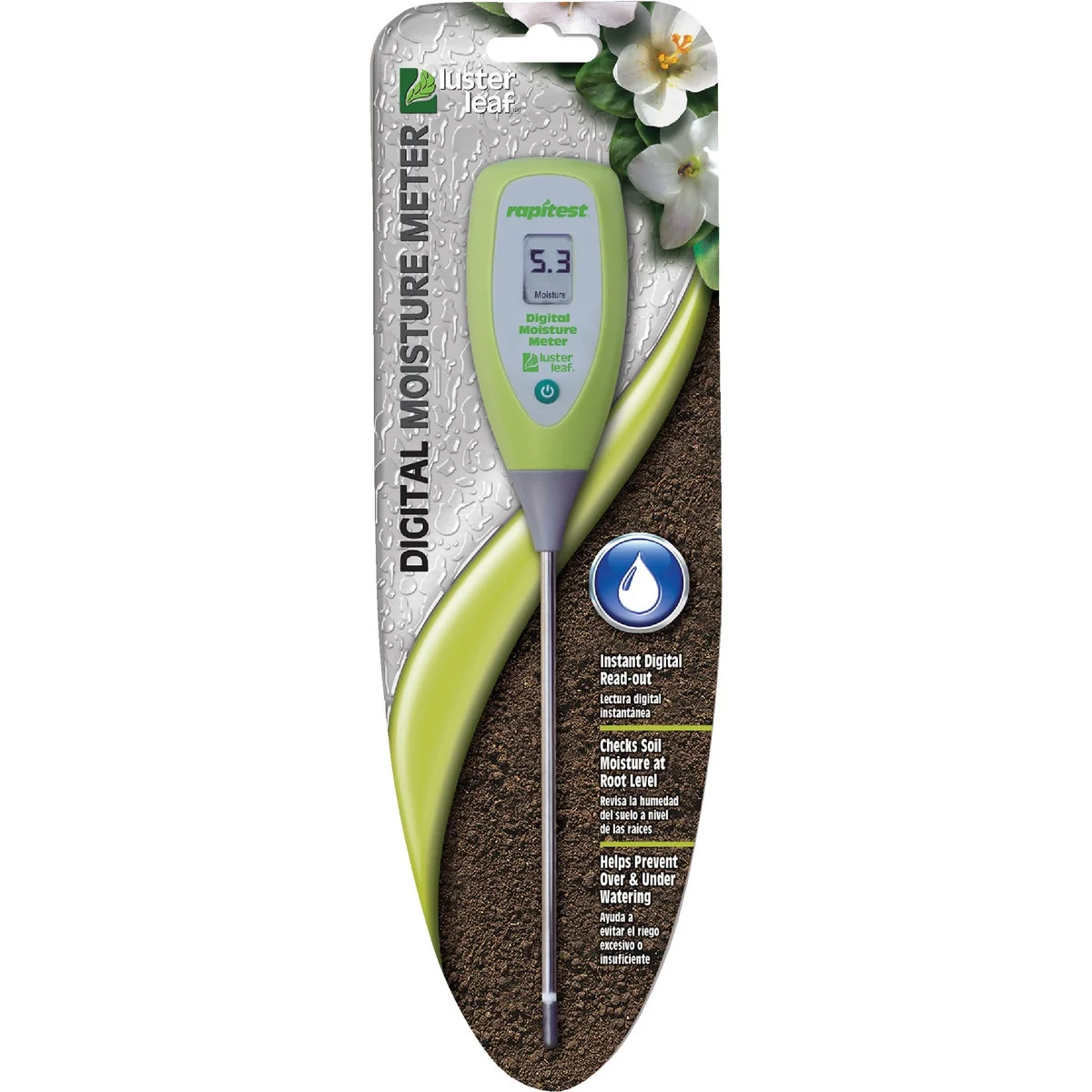 Classic Rapitest Digital Moisture Meter Durable