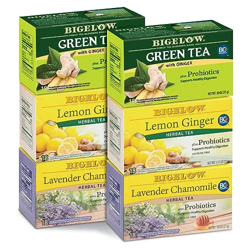 Artisan Probiotic 3 Flavor Tea Variety Pack 108 Count Reusable