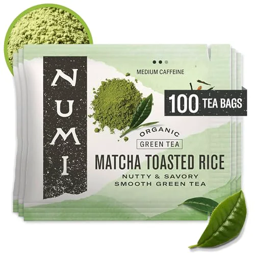 Contemporary Organic Matcha Toasted Rice Tea 100 Count Pure