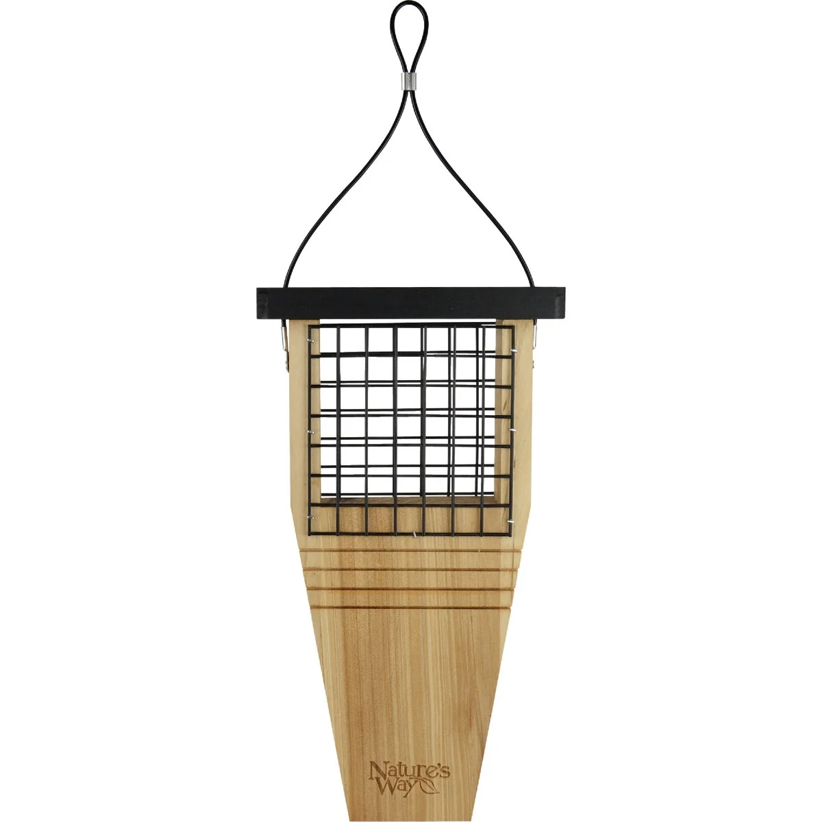 Trusted Nature's Way Natural 1-Cake Cedar Tail Prop Suet Feeder First-Class
