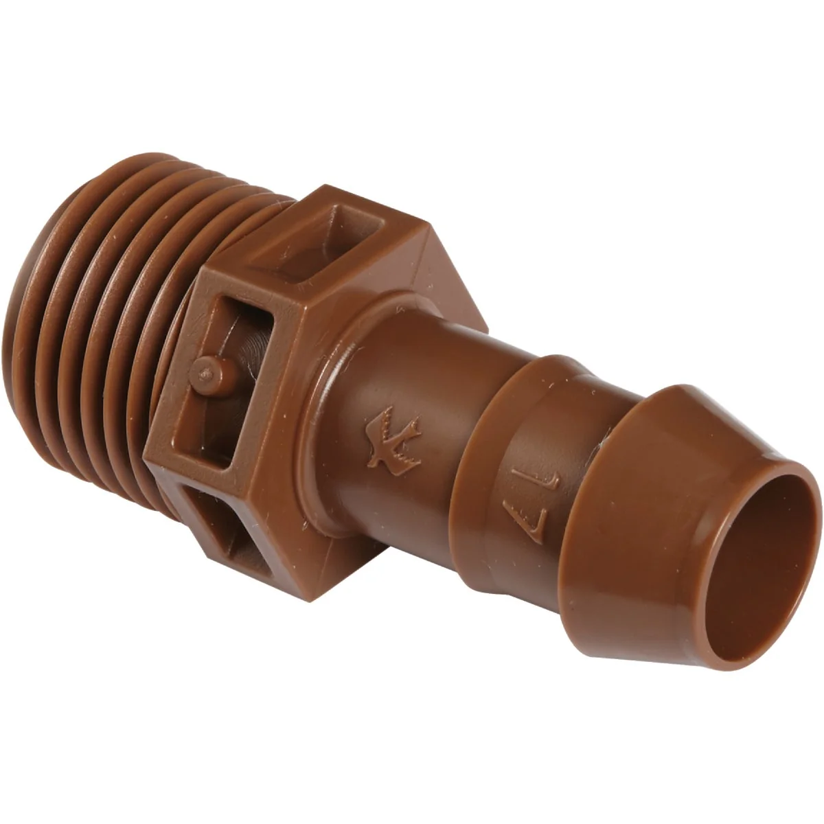 Practical Rain Bird 1 2 In. Male Pipe Thread x 1 2 In. Barb Sprinkler-To-Drip-Adapter Flexible