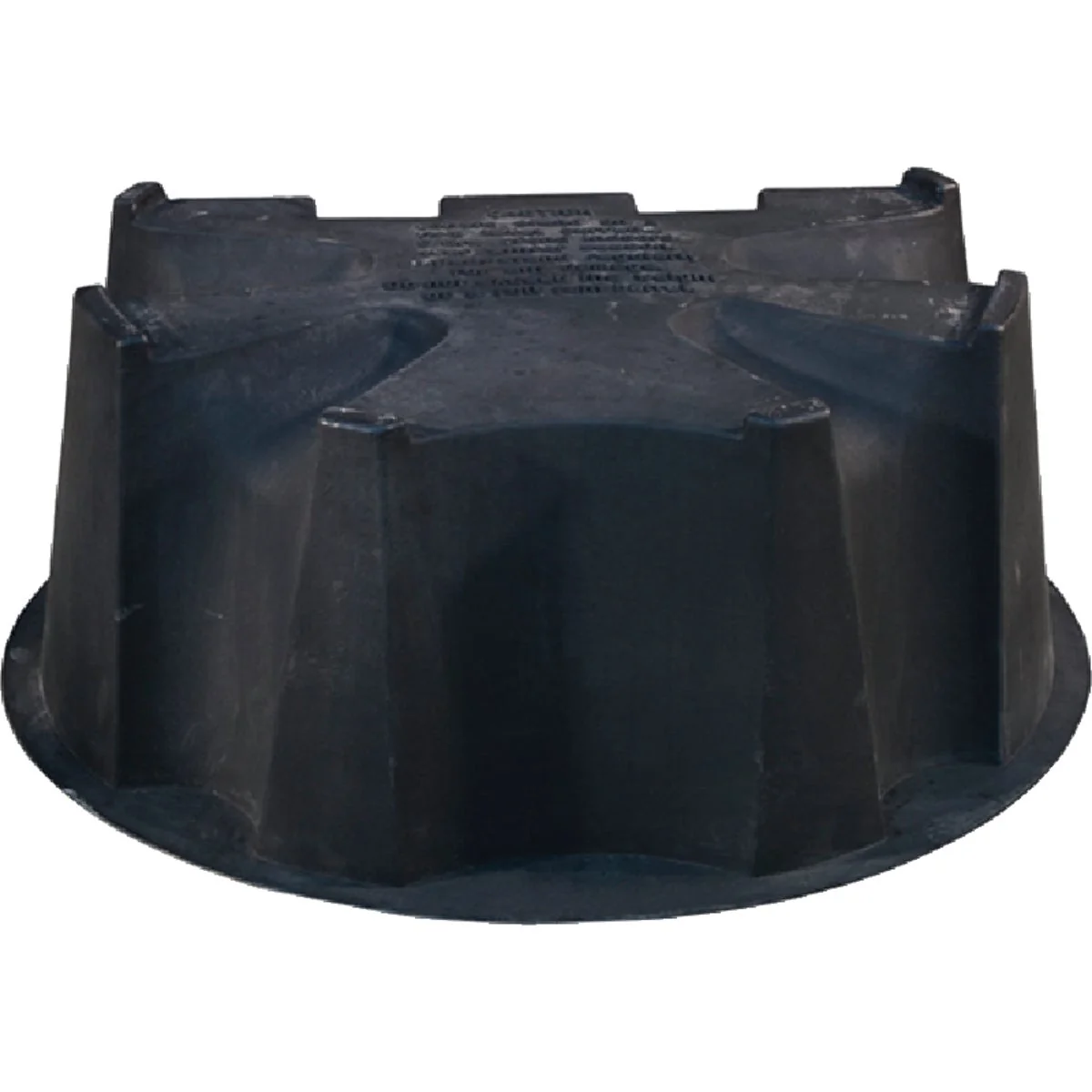 First-Class RTS Home Accents Black 11 In. H. x 27 In. L. x 20 In. D. Recycled Plastic Rain Barrel Stand Practical
