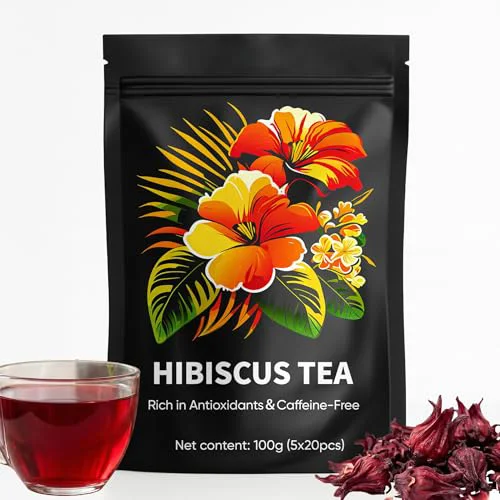 Excellent Hibiscus Tea Organic 20 Count High-Grade