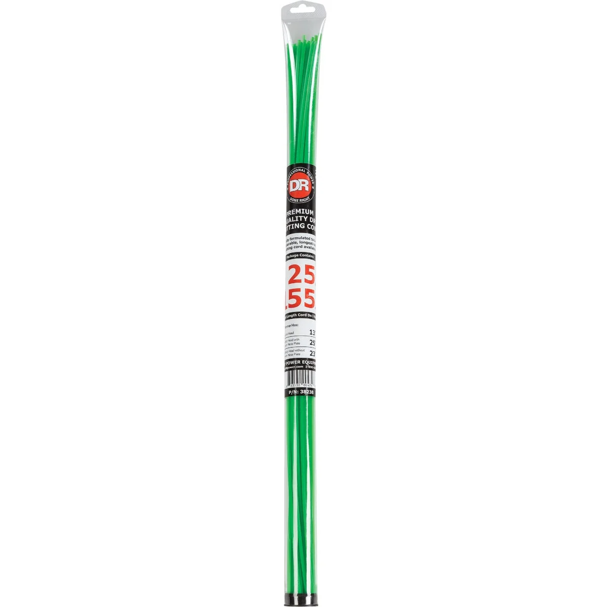Crafted DR Power 0.155 In. Dia. x 25 In. L. Premium Pre-Cut Round Trimmer Line 24-Piece Original Design