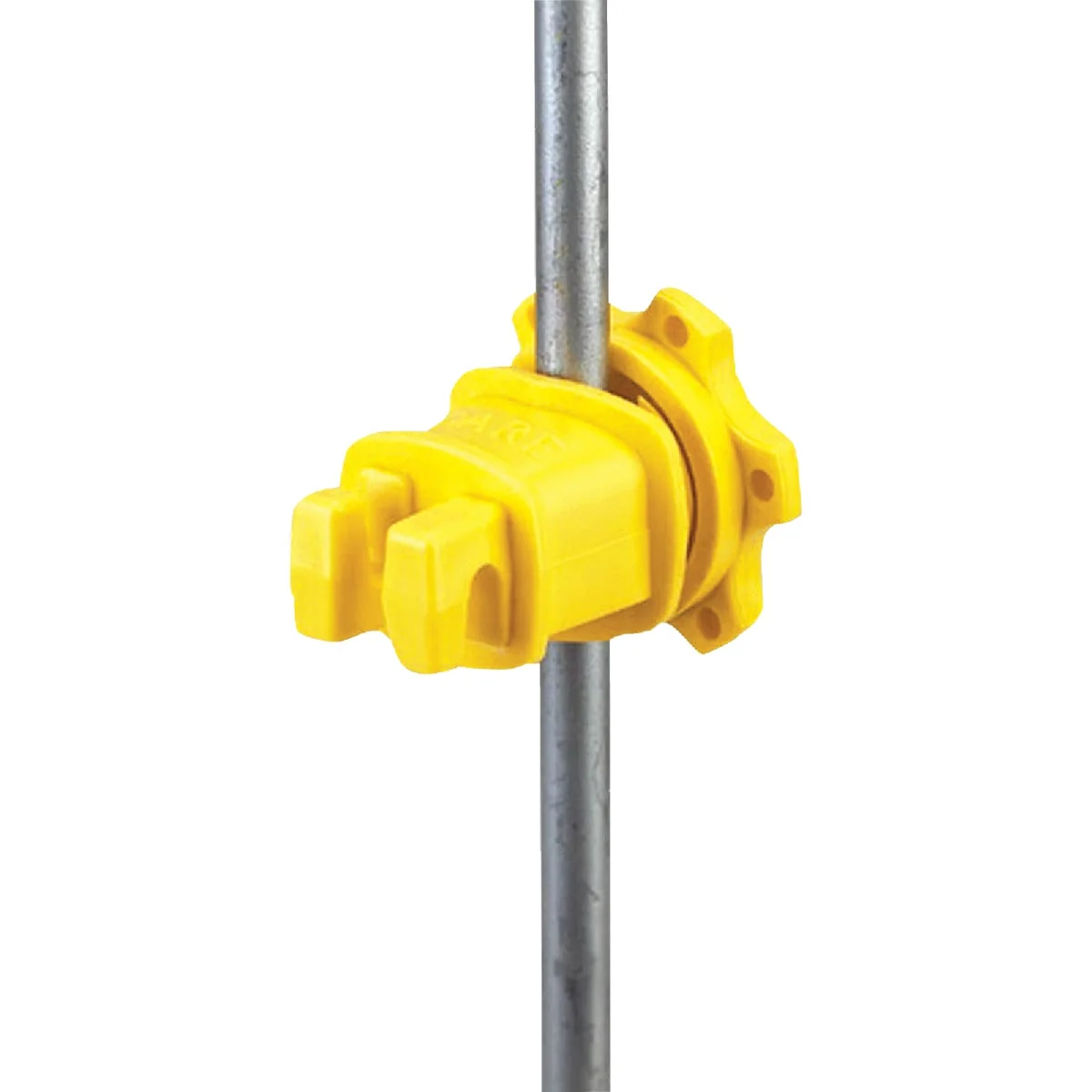 Sustainable Dare Screw-On Yellow Polythylene Electric Fence Insulator 25-Pack Luxury
