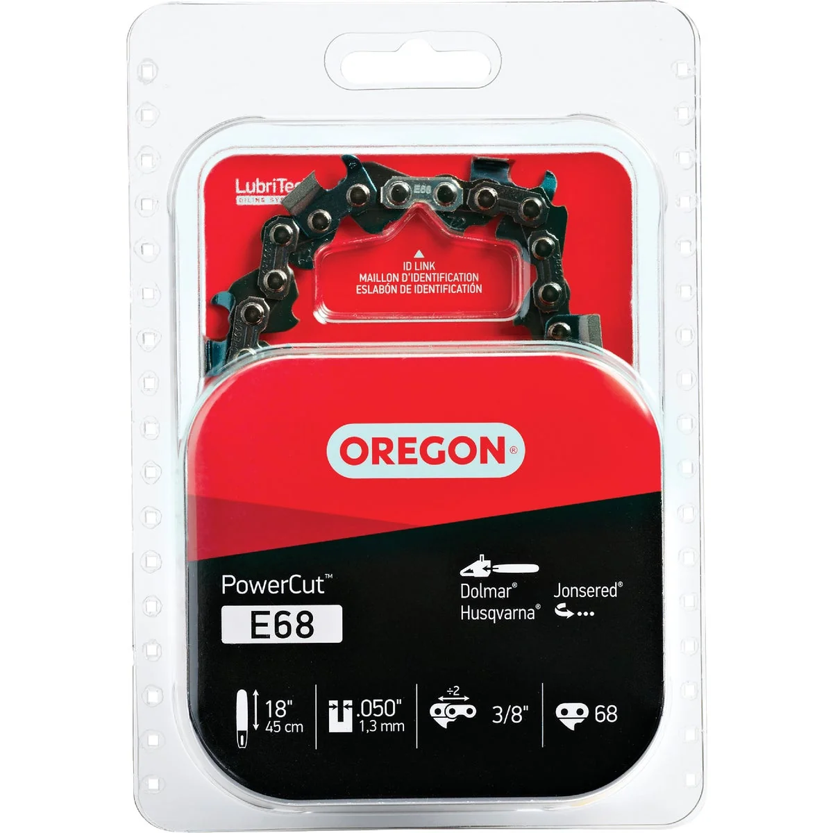 Powerful Oregon PowerCut E68 18 In. Chainsaw Chain Recyclable