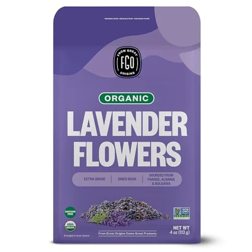 Responsible Organic Dried Lavender Flowers 4 Ounce Next-Generation