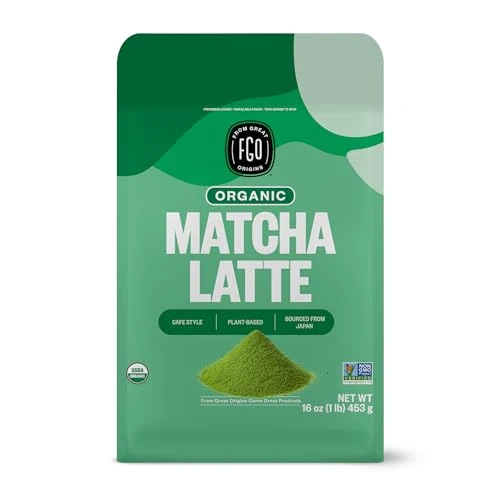 Traditional Organic Matcha Latte Powder 16 Ounce First-Class