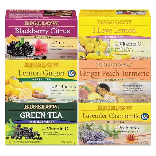 Organic Immunity Herbal Tea Variety Pack 110 Count World-Class