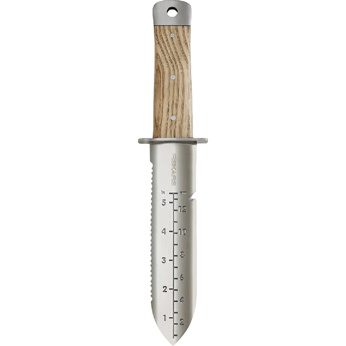 Clean Fiskars 12 In. Stainless Steel Hori Hori Garden Knife Professional