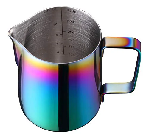 Elegant Stainless Steel Milk Frother Secure
