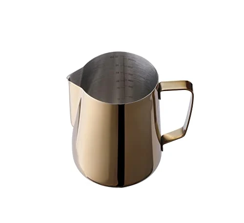 Elite 32oz Stainless Steel Milk Frothing Pitcher User-Friendly
