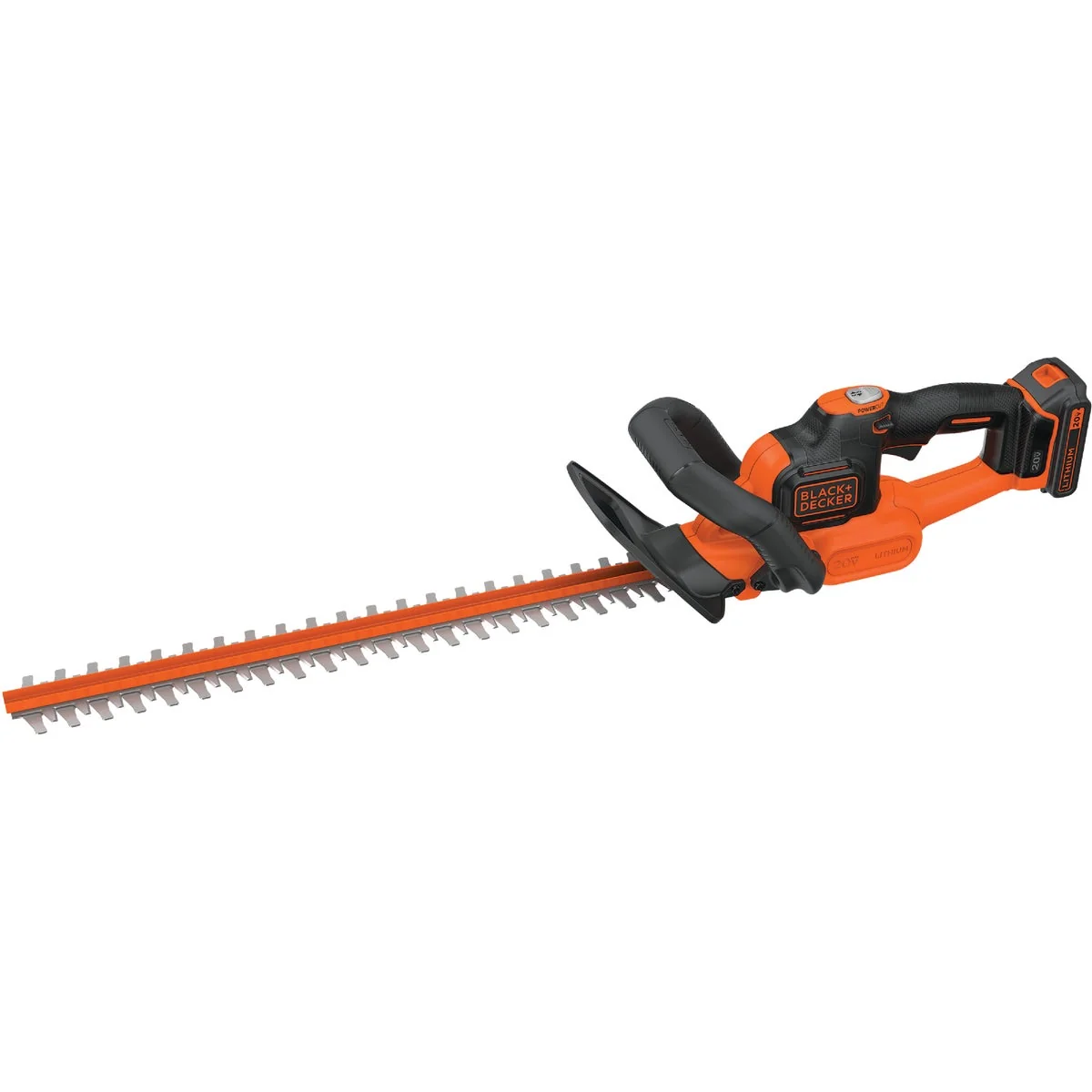 Classic Black Decker PowerCut 22 In. 20V Lithium Ion Cordless Hedge Trimmer Consistent