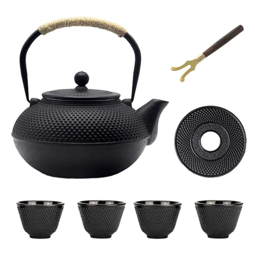 Exceptional Big Cast Iron Teapot Comfortable