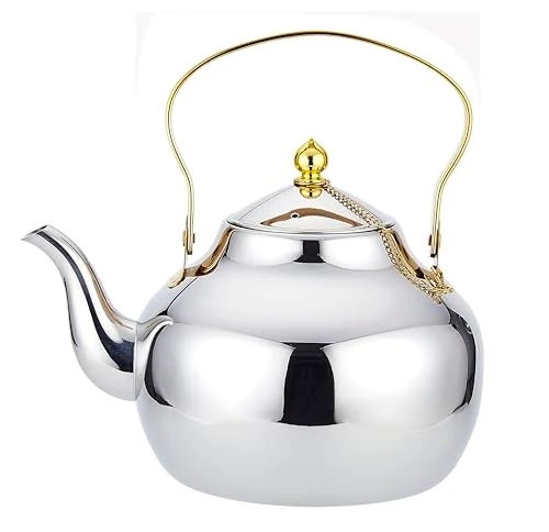 Quality 2.1 Quart Stainless Steel Teapot With Infuser Eco-Friendly