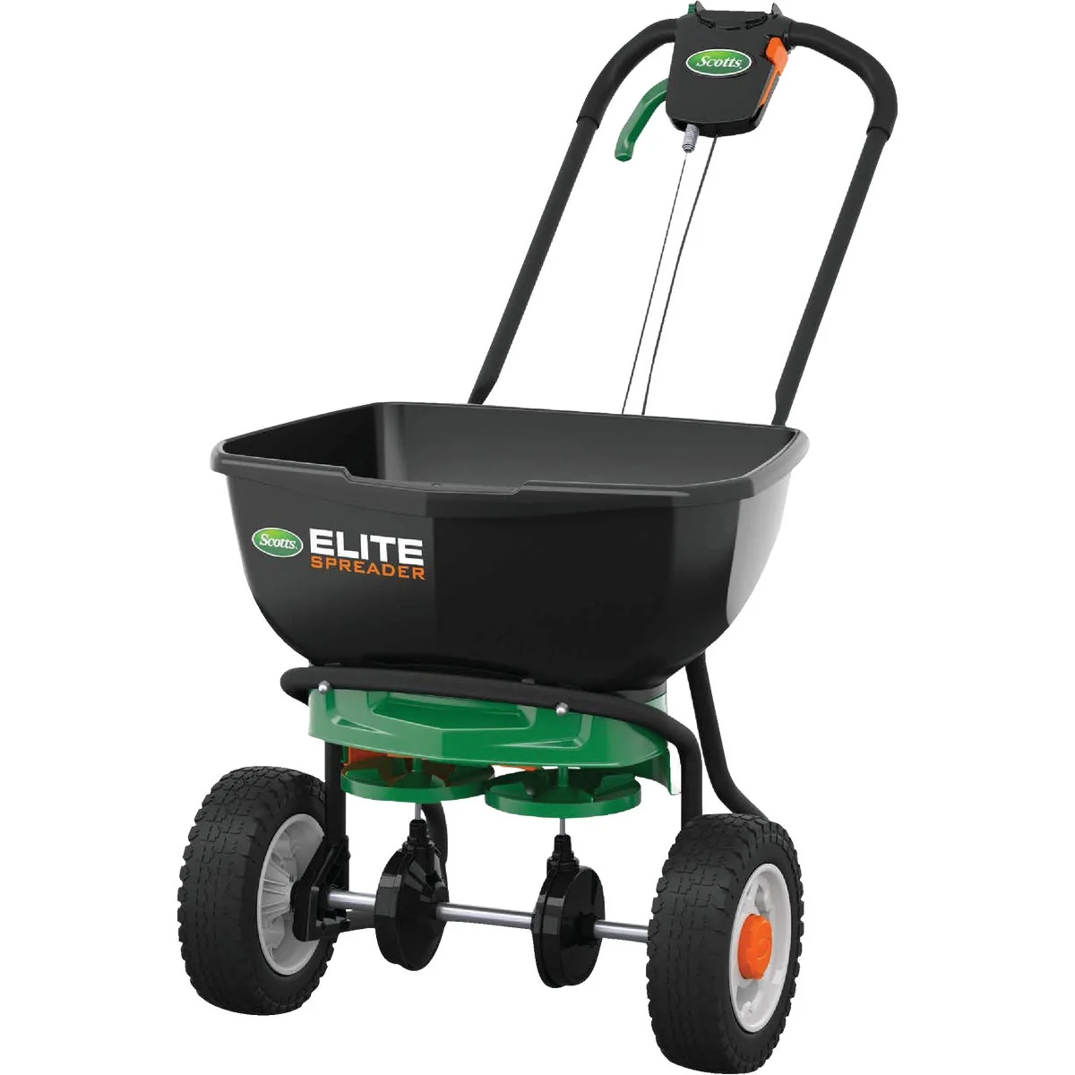 Verified Scotts Elite 65 Lb. Broadcast Push Spreader Contemporary