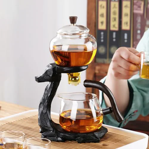 Carefully Designed Lazy Kungfu Drip TeaPot Safe